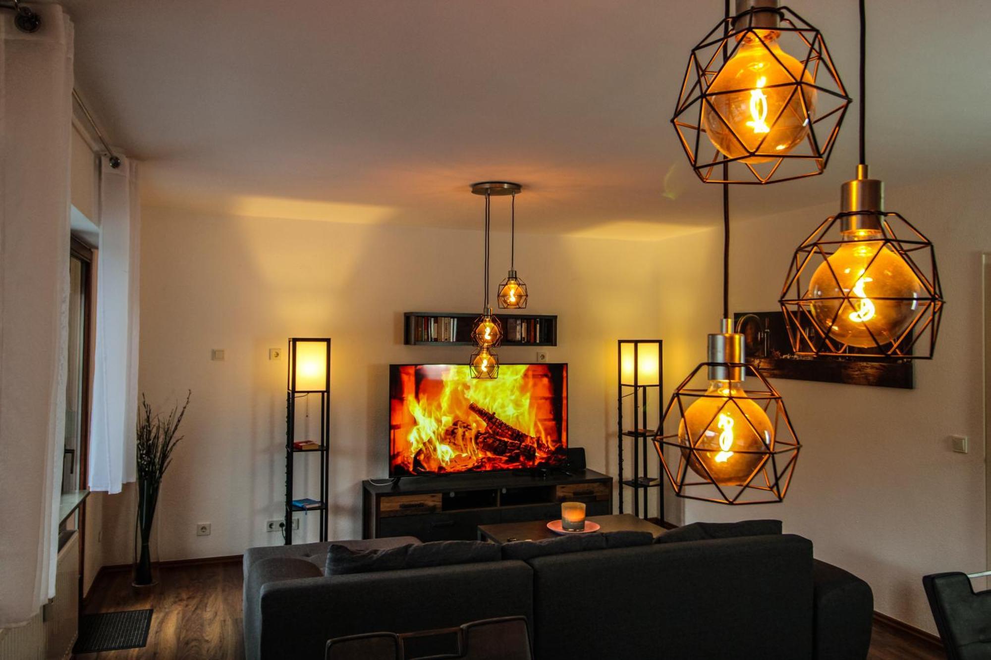 Moderne Fewo Sky Netflix Terrasse Burgblick Boxspringbett Waschtrockner Bullay Bagian luar foto