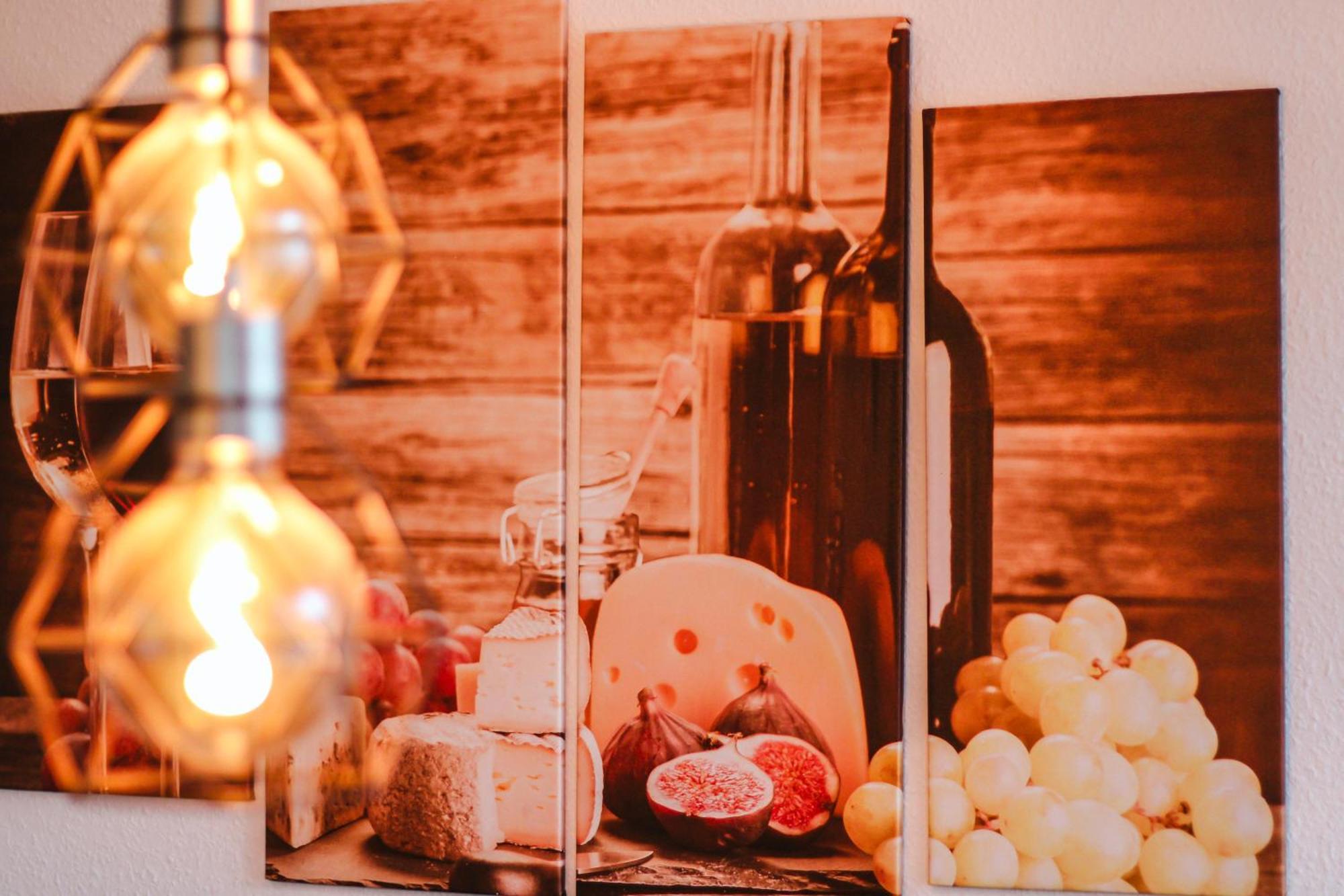 Moderne Fewo Sky Netflix Terrasse Burgblick Boxspringbett Waschtrockner Bullay Bagian luar foto